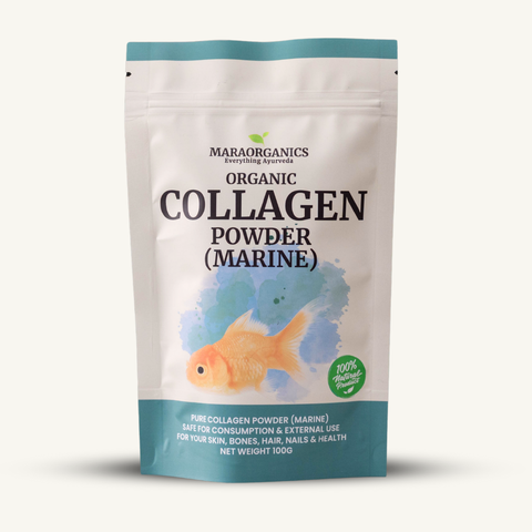 Collagen-(Marine)-Powder-100G strengthen bones and muscle mass maintenance - By Mara Organics