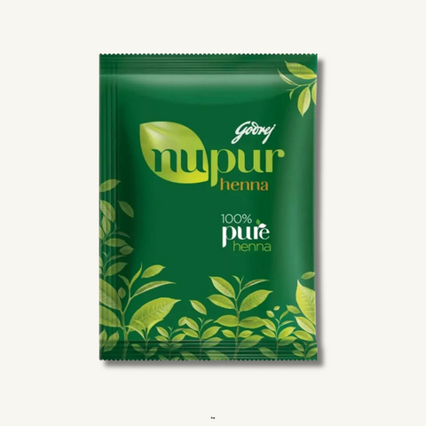 Nupur-Henna-150G-Controls dandruff and soothes itchy scalp- By Mara Organics
