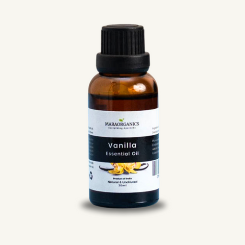 Vanilla-Essential-Oil-30Ml Adds a sweet natural fragrance to skincare products -By Mara Organics