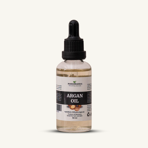 Argan-Oil 50Ml Moisturizes dry scalp , help reduce dandruff, By Mara Organics