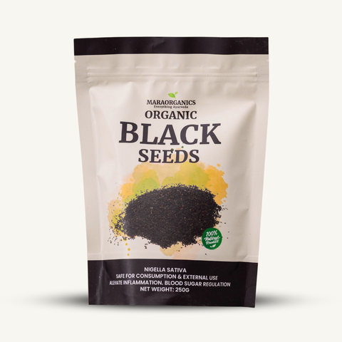 Black-Seeds-(Kalonji) 250G Supports a healthy immune system- By Mara Organics
