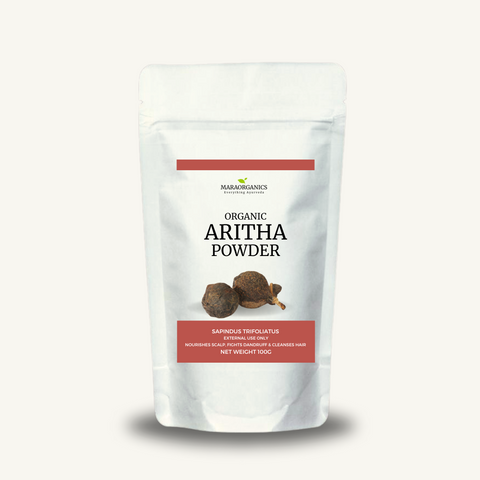 Transform Your Hair with 100% Organic Aritha Powder! – Mara Organics