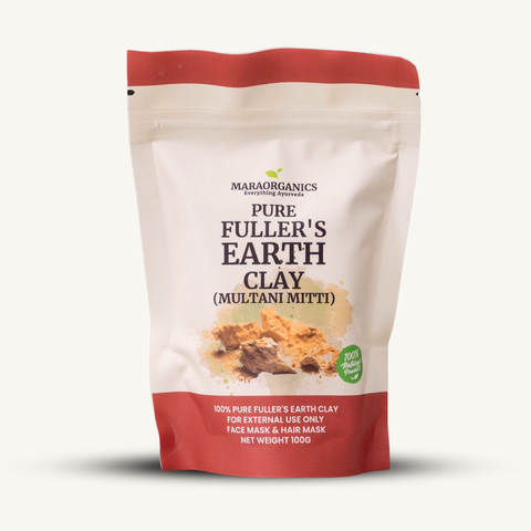 Fullers-Earth-Clay 100G-cleanses pores and removes excess oil -By Mara Organics