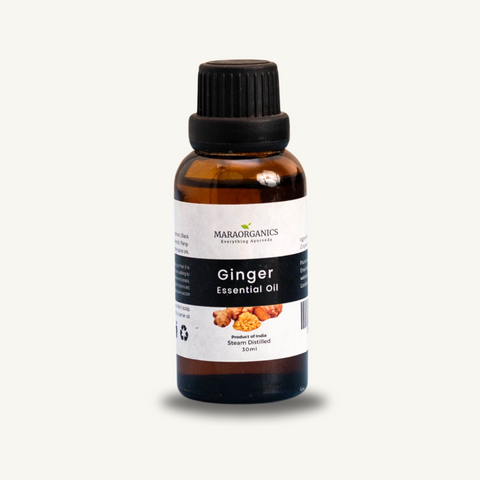 Ginger-Essential-Oil-30Ml-ease nausea, motion sickness, and indigestion-By Mara Organics