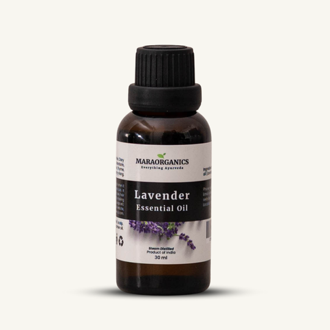 Lavender-Essential-Oil-30Ml -Promotes feelings of calm and fights occasional nervous tension -By Mara Organics
