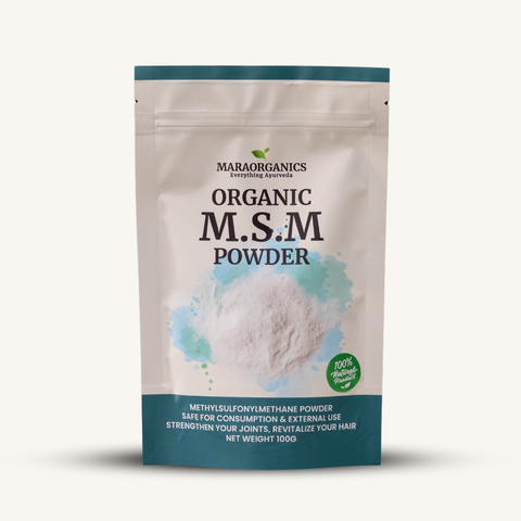 Msm-Powder-100G- reduce inflammation associated with physical activity-By Mara Organics