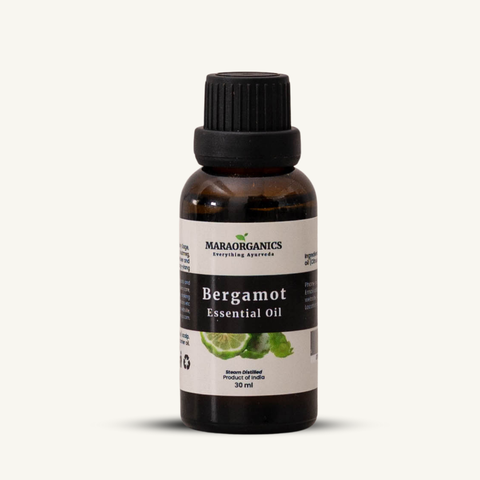 Bergamot-Essential-Oil 30Ml  uplift mood, relieve stress -By Mara Organics