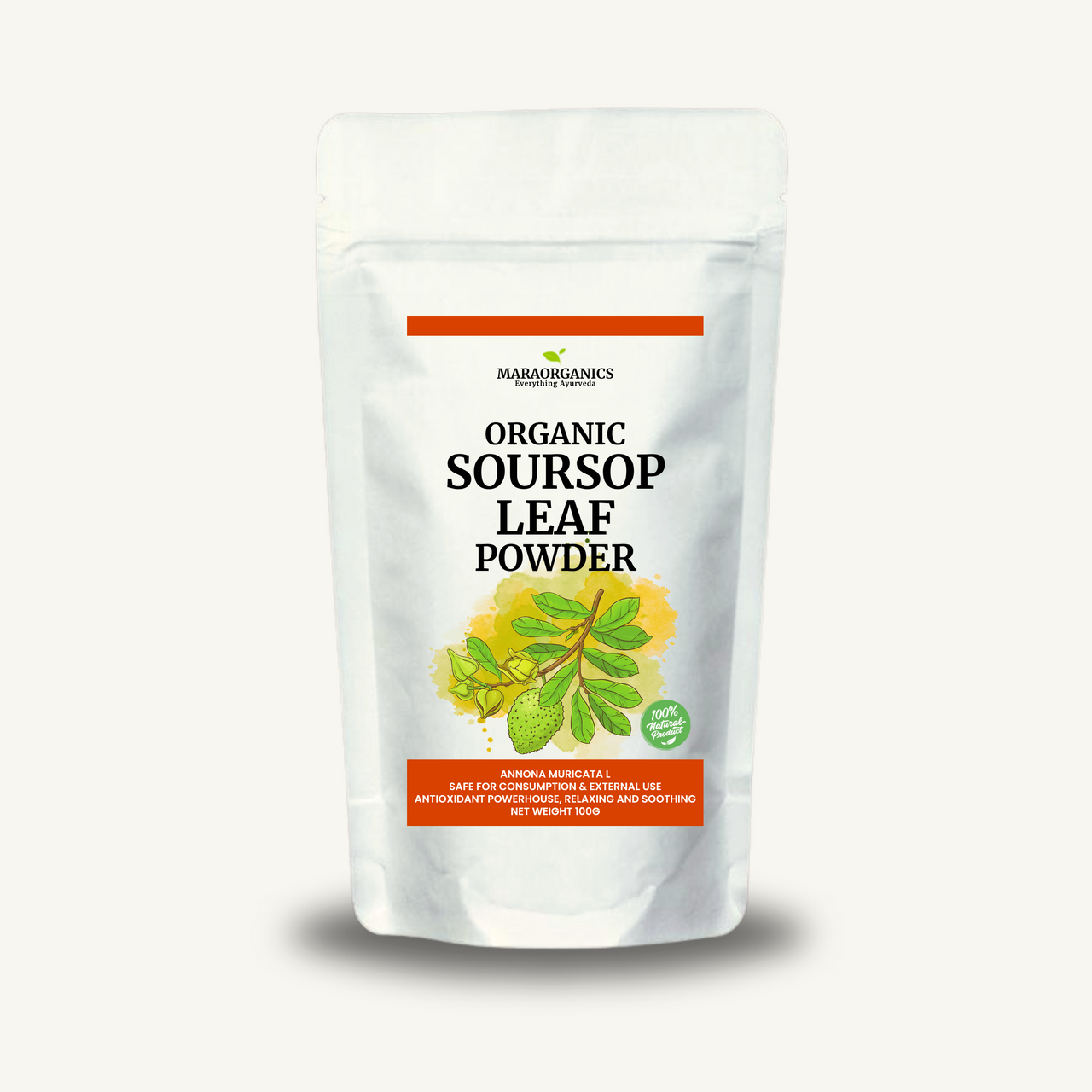 Soursop Leaf Powder Mara Organics soursop-leaf-powder-mara-organics