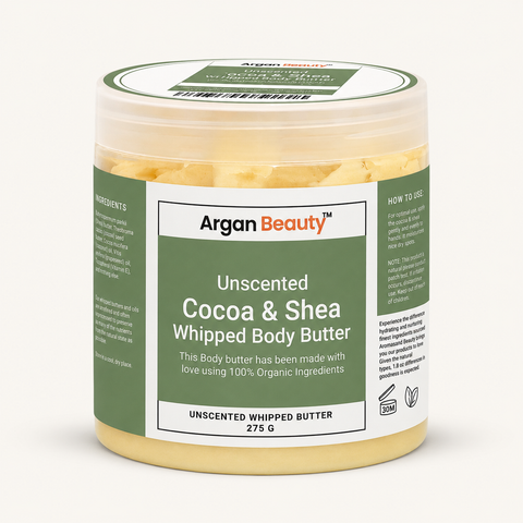 Unscented Cocoa & Shea Whipped Body Butter