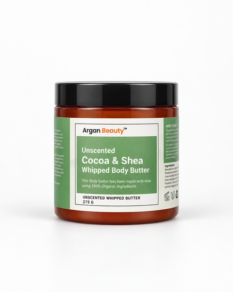 Unscented Cocoa & Shea Whipped Body Butter